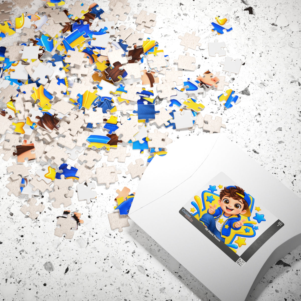 Kids' Starboy Jigsaw Puzzle – Cute Boy Cartoon Puzzle (110–1014 pcs)