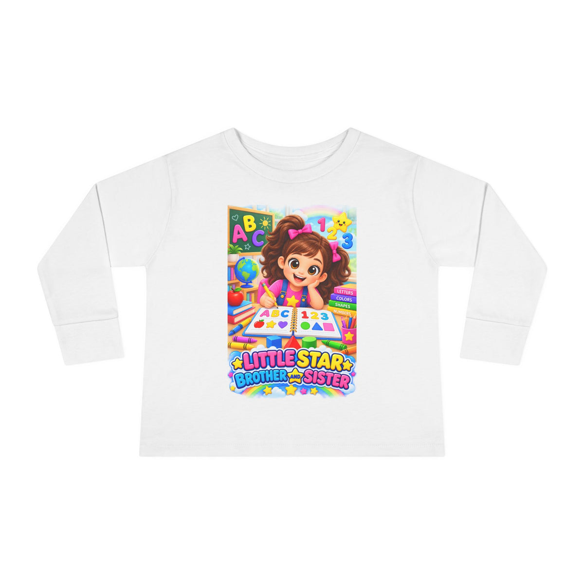 Toddler Tee — 'Little Star Brother & Sister' Cute Classroom Graphic
